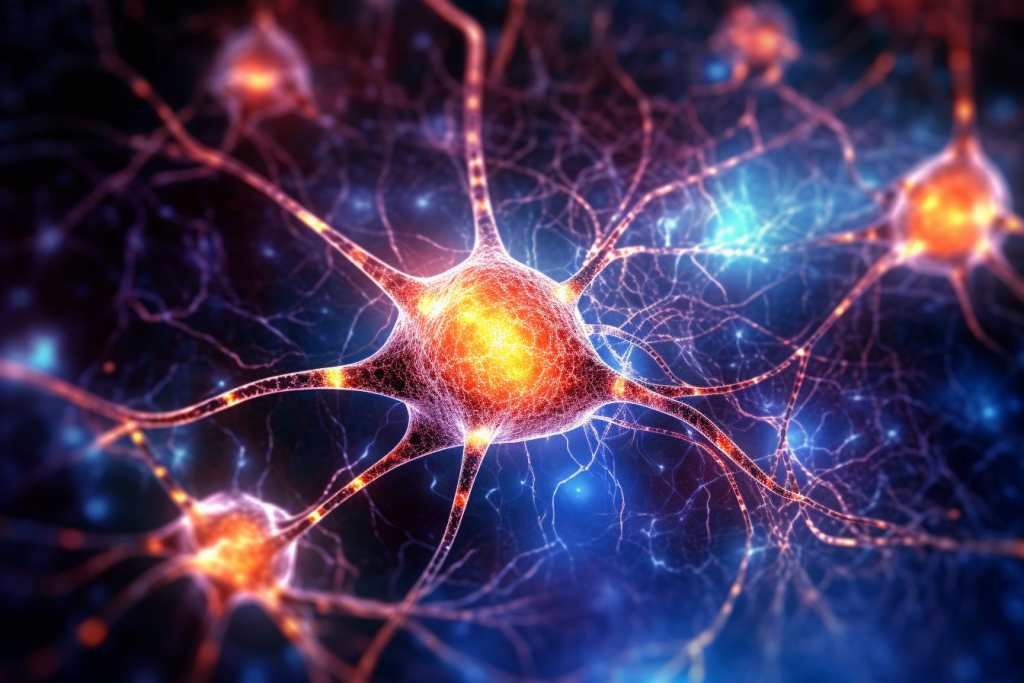 Neuronen im Gehirn