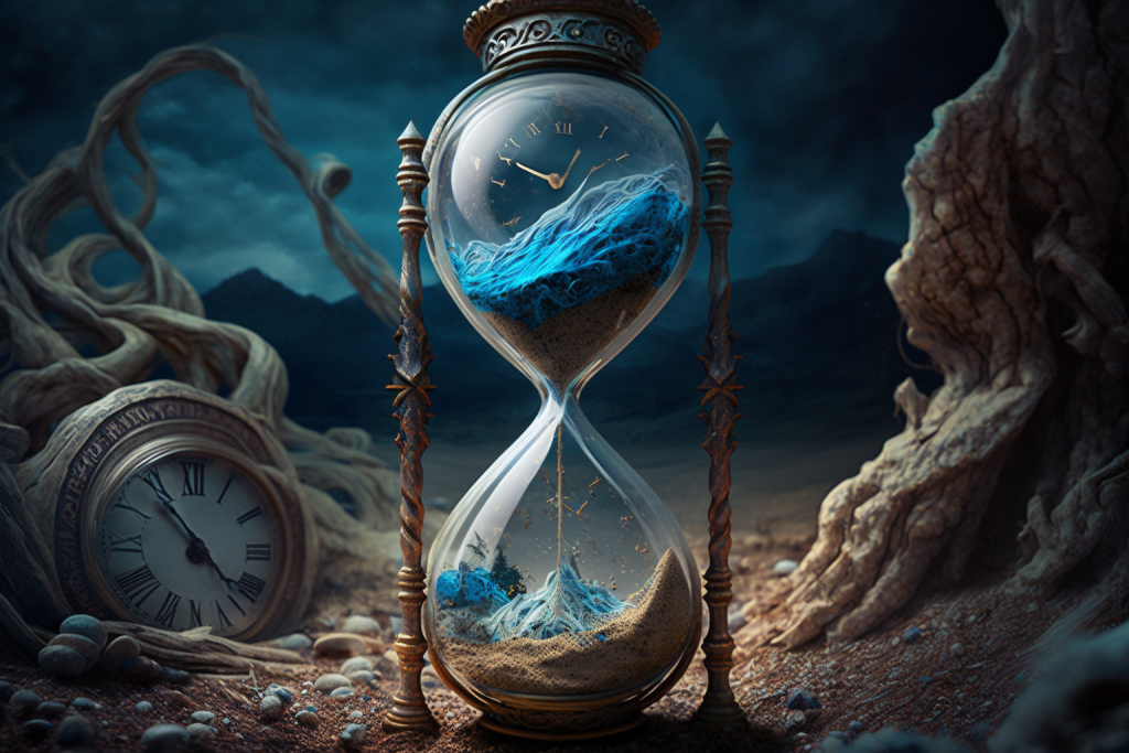 Zeit Sanduhr magisch